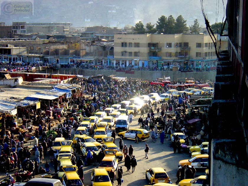 Kabul Shopping Area